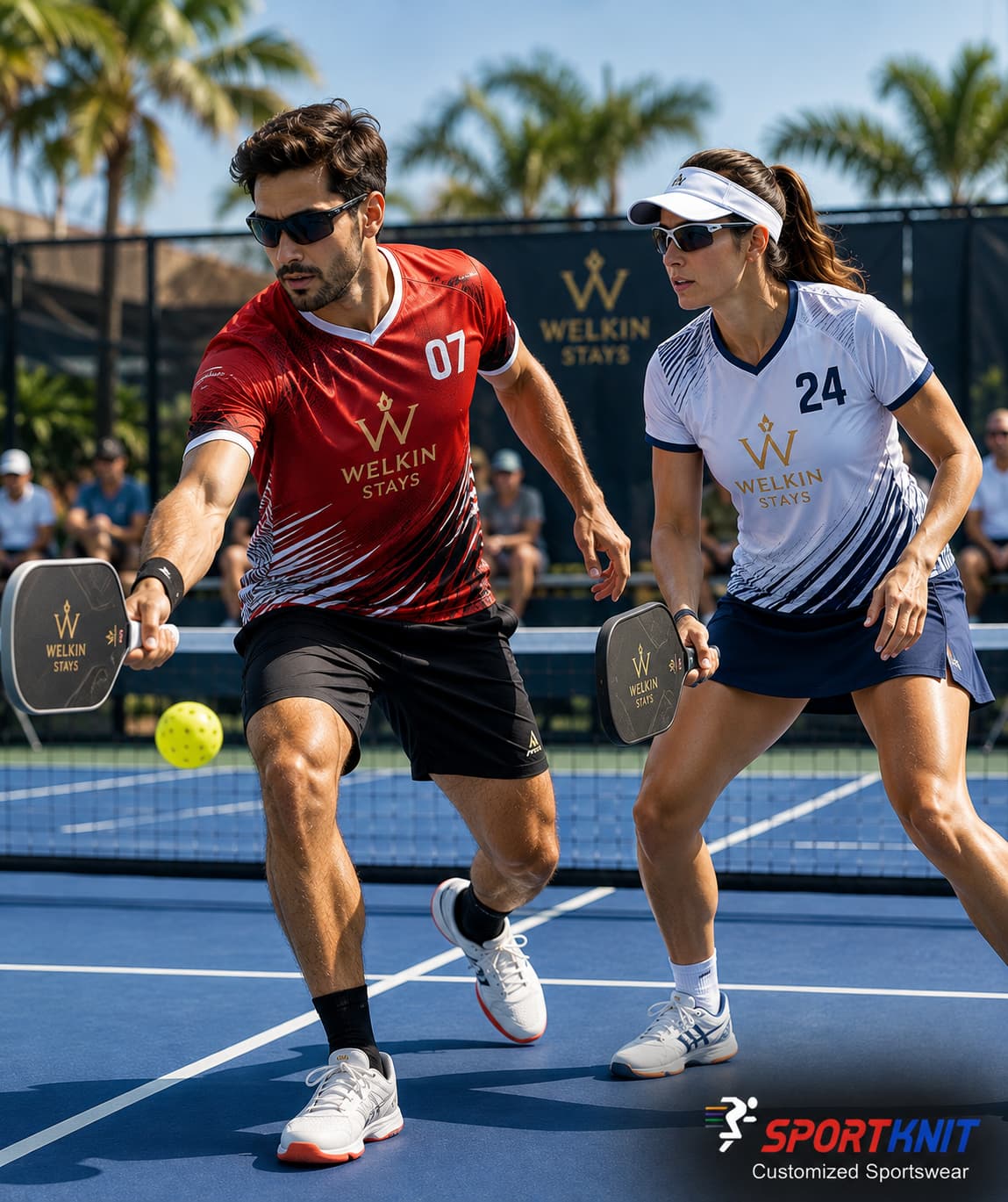 pickleball customized jersey tshirts